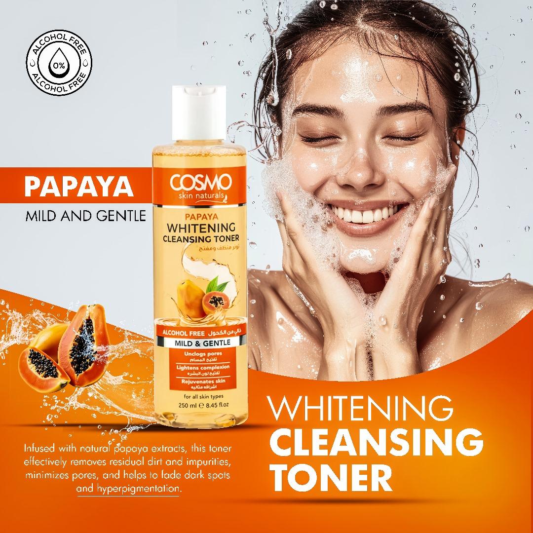 Papaya Whitening Cleansing Toner